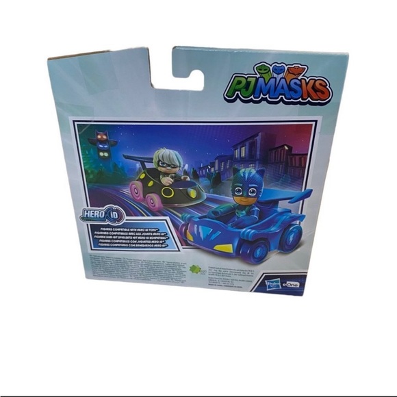 𝅺PJ Masks Cat boy Vs Luna Girl figures and vehicles Gift 3+ - Picture 2 of 4